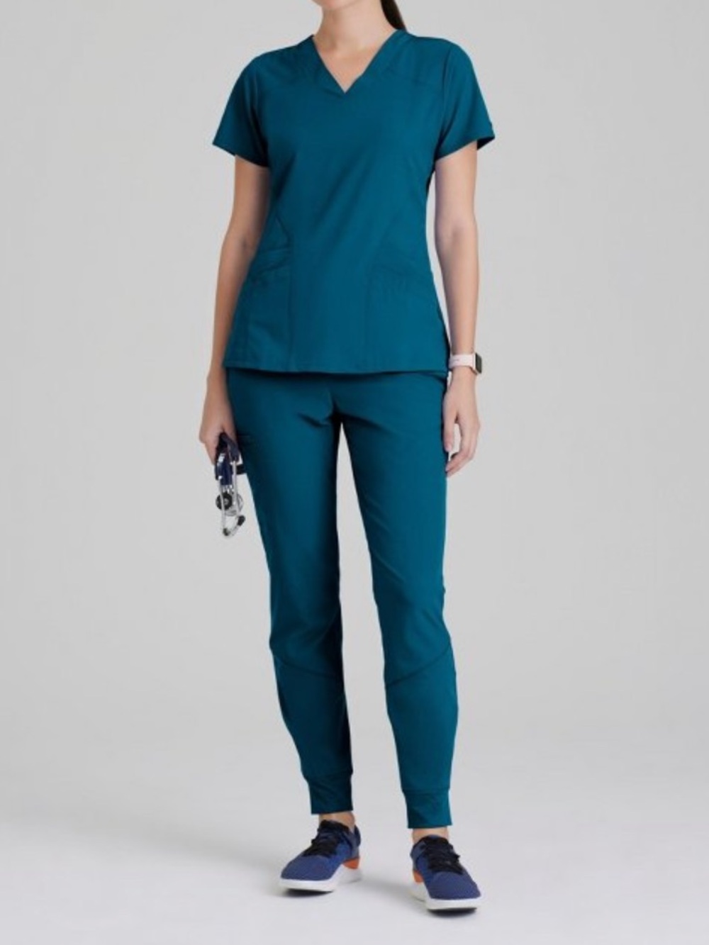 Barco One Women’s Teal Scrub Pants